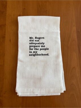 White Kitchen Towel | NWOT